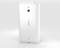 Nokia Lumia 1320 Blanco Modelo 3D