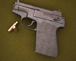 Pistolet PSS Modèle 3D