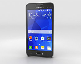 Samsung Galaxy Core II Black 3D model