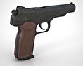 Stechkin automatic pistol 3d model