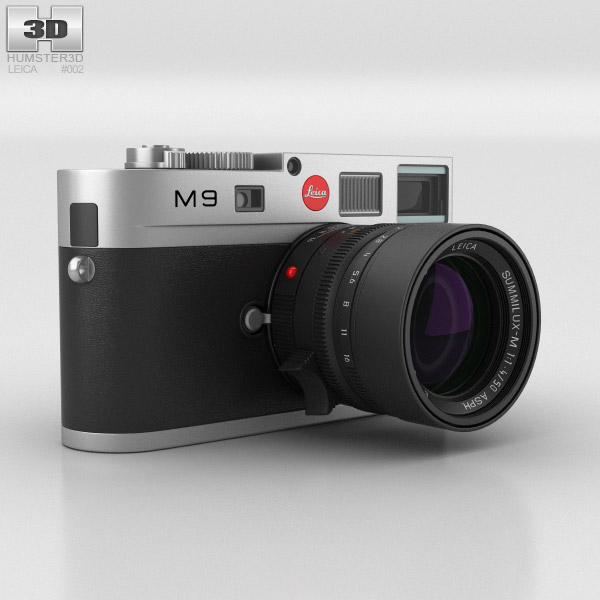 Leica M9 Steel Gray Modèle 3D