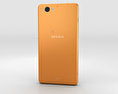 Sony Xperia A2 SO-04F 黄色 3D模型
