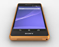 Sony Xperia A2 SO-04F Amarillo Modelo 3D