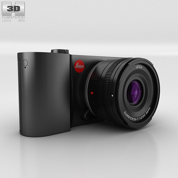 Leica T Noir Modèle 3D