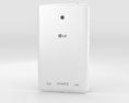 LG G Pad 8.0 白い 3Dモデル