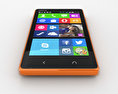 Nokia X2 Glossy Orange 3d model