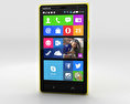 Nokia X2 Gelb 3D-Modell
