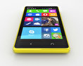 Nokia X2 Amarillo Modelo 3D