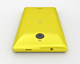 Nokia X2 Jaune Modèle 3d
