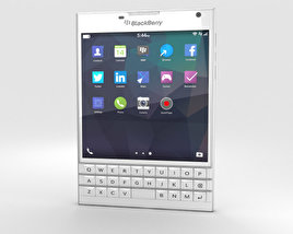 BlackBerry Passport Bianco Modello 3D
