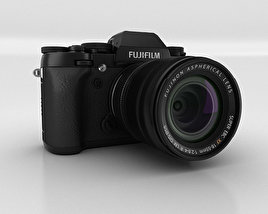 Fujifilm X-T1 Noir Modèle 3D