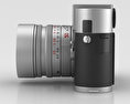 Leica M Monochrom Silver Modèle 3d