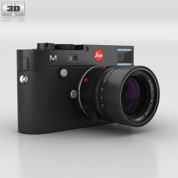 Leica M (Type 240) Black 3D model