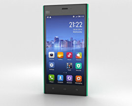 Xiaomi MI 3 Green 3D 모델 