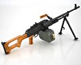 Кулемет Калашнікова 3D модель