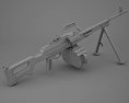 PK Maschinengewehr 3D-Modell