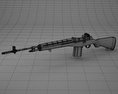 M14 rifle Modèle 3d
