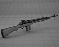 M14 rifle Modèle 3d