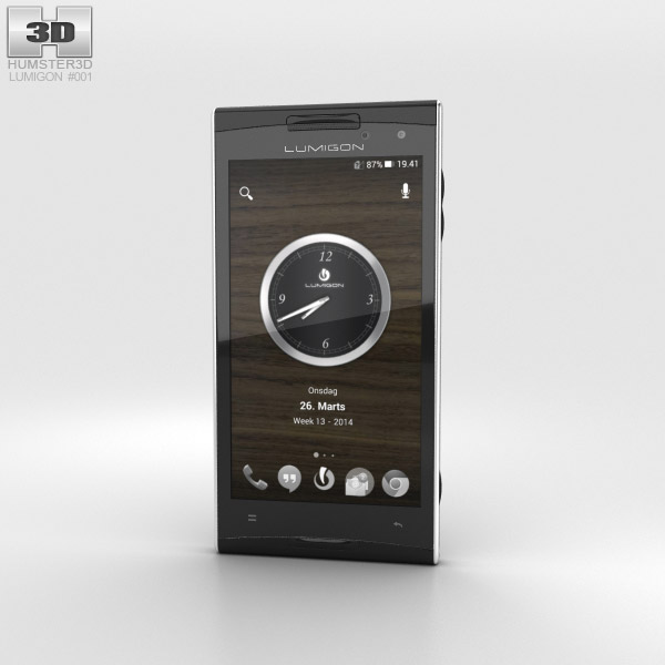 Lumigon T2 HD Black 3d model