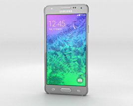 Samsung Galaxy Alpha Sleek Silver 3D model