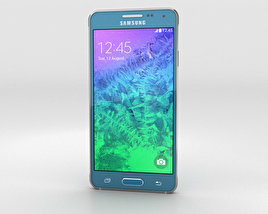 Samsung Galaxy Alpha Scuba Blue 3D model