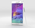 Samsung Galaxy Note 4 Frosted White 3D-Modell