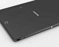 Sony Xperia Z3 Tablet Compact 黑色的 3D模型