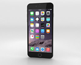 Apple iPhone 6 Plus Silver 3D model
