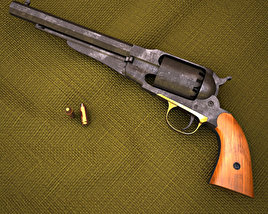 Remington Model 1858 Modello 3D