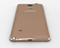 Samsung Galaxy Note 4 Bronze Gold Modèle 3d