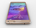 Samsung Galaxy Note 4 Bronze Gold 3D 모델 