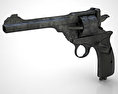 Webley-Fosbery Automatic Revolver 3D 모델 