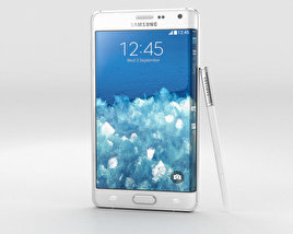 Samsung Galaxy Note Edge Frost White Modelo 3d