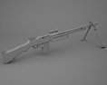 브라우닝 자동소총 3D 모델 