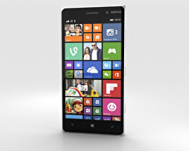 Nokia Lumia 830 Blanc Modèle 3D