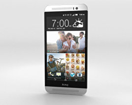 HTC One (E8) CDMA Polar White 3D model