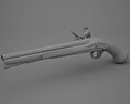Flintlock Tower Sea Service Pistol 3D模型