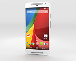 Motorola Moto G (2nd Gen) White 3D model