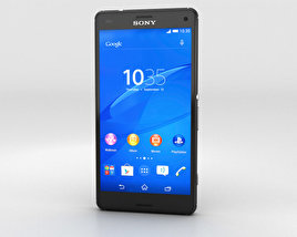 Sony Xperia Z3 Compact 黒 3Dモデル