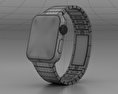 Apple Watch 38mm Black Stainless Steel Case Link Bracelet 3D 모델 