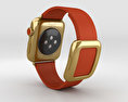 Apple Watch Edition 38mm Yellow Gold Case Red Modern Buckle Modello 3D