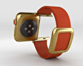 Apple Watch Edition 38mm Yellow Gold Case Red Modern Buckle 3D模型