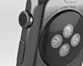 Apple Watch 42mm Black Stainless Steel Case Link Bracelet 3d model