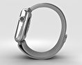 Apple Watch 42mm Stainless Steel Case Milanese Loop 3d model