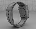 Apple Watch 42mm Stainless Steel Case White Sport Band 3D модель