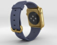 Apple Watch Edition 42mm Yellow Gold Case Blue Classic Buckle Modelo 3D
