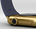 Apple Watch Edition 42mm Yellow Gold Case Blue Classic Buckle Modèle 3d