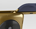 Apple Watch Edition 42mm Yellow Gold Case Blue Classic Buckle 3D модель