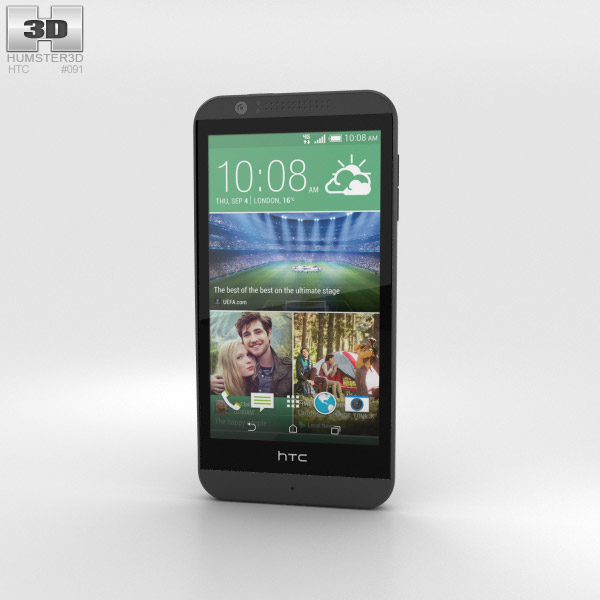 HTC Desire 510 Dark Grey 3D-Modell