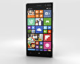 Nokia Lumia 830 Schwarz 3D-Modell